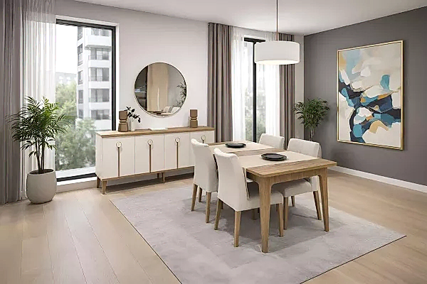 Akasya Yemek Odası Takımı