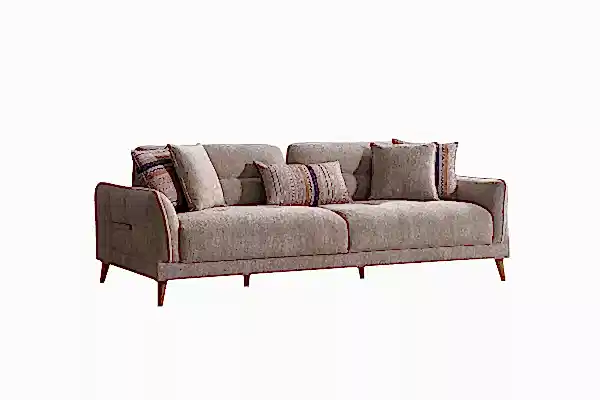 Antero Üçlü Koltuk Bej