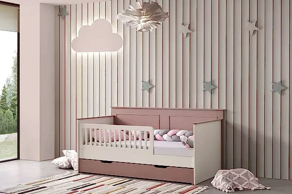 Armin Çocuk Odası Sedir Karyola + Alt Karyola + Korkuluk