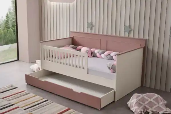 Armin Çocuk Odası Sedir Karyola + Alt Karyola + Korkuluk