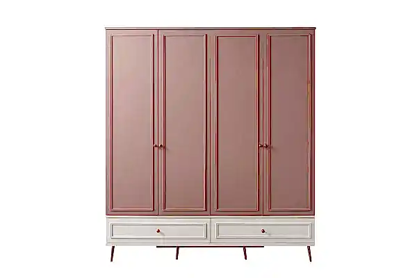 Armin Genç Odası 4 Kapaklı Dolap