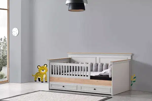 Carizma Çocuk Odası Sedir Karyola + Alt Karyola + Korkuluk