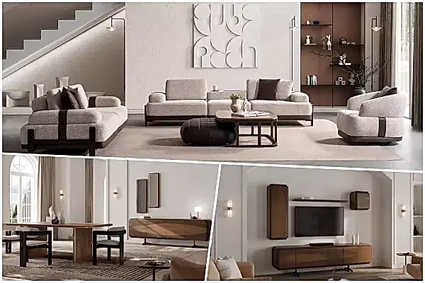 İder Mobilya 3'lü Düğün Paketi - Midas