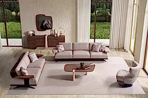 İder Mobilya 3'lü Düğün Paketi - Prada