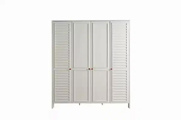 İnci Genç Odası 4 Kapaklı Dolap