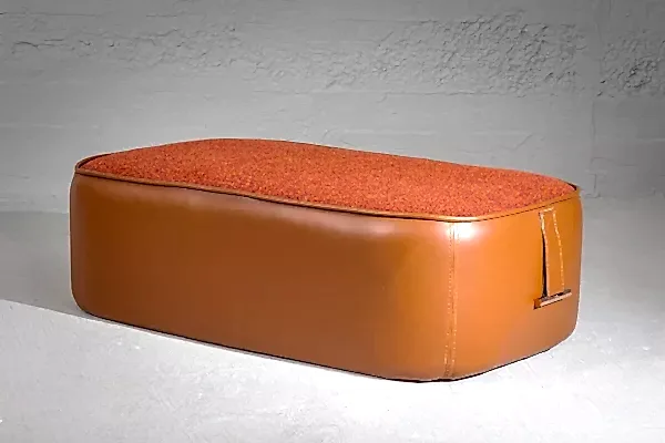 Joker Puf Dikdörtgen Turuncu TG-235