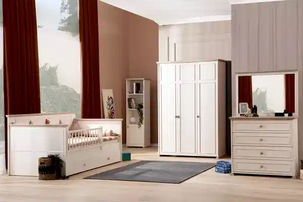 Latte Çocuk Odası Takımı Sedirli