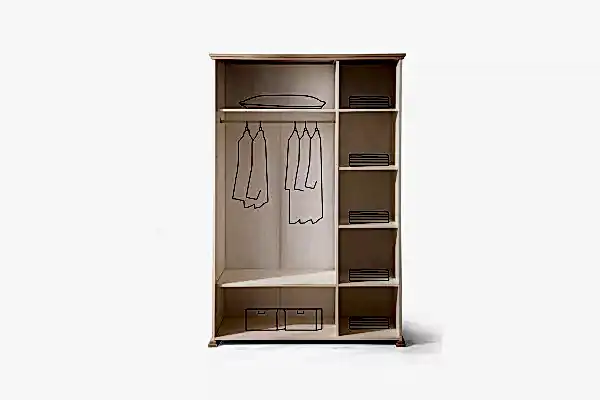 Latte Genç Odası 3 Kapılı Dolap