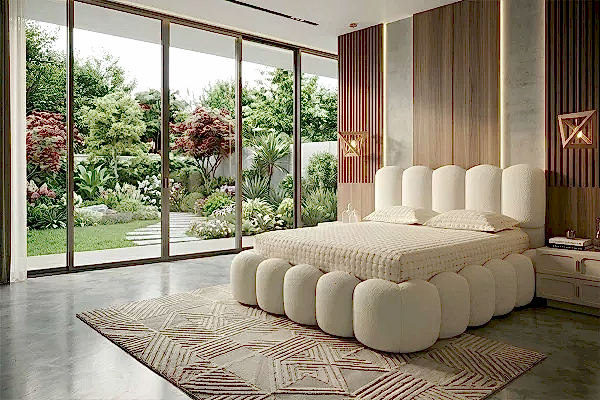 Lizbon Bazalı Karyola