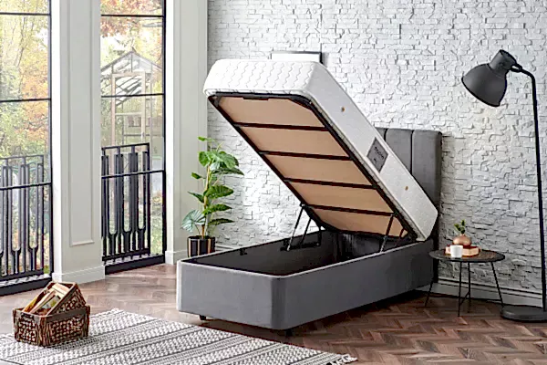 Madrid Tek Kişilik Yatak-Baza-Başlık Seti