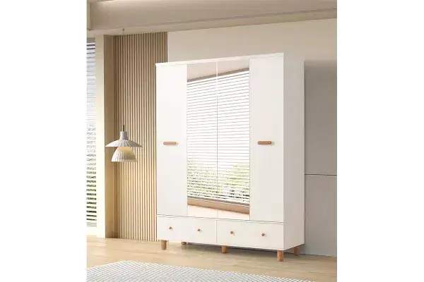 Nice 4 Kapaklı Gardrop