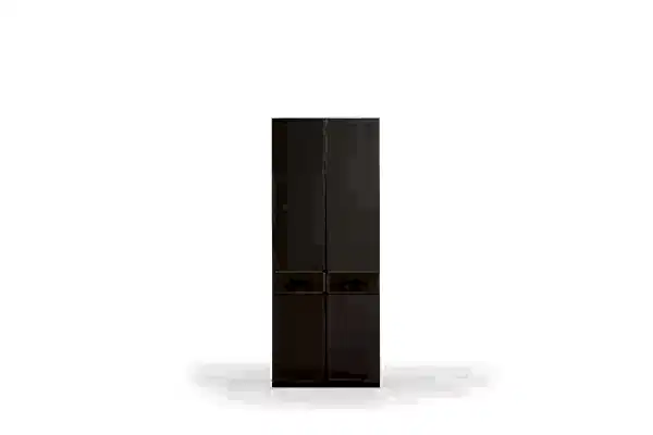 Nota 2 Kapaklı Gardrop Ahşap Raf+Askılıklı