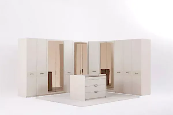 Nota Köşe Gardrop Takımı