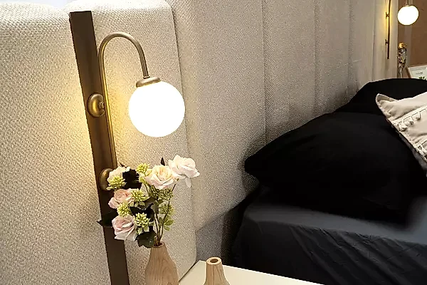 Oslo Bazalı Karyola + Başlık