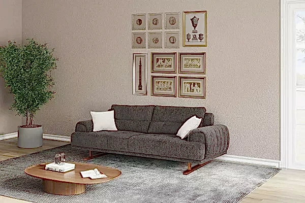 Palermo Koltuk Takımı Ahşap ayak