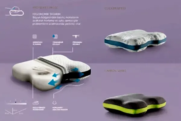 Visco Horlama Azaltıcı Yastık Vas 01 Cooler VPYST0035